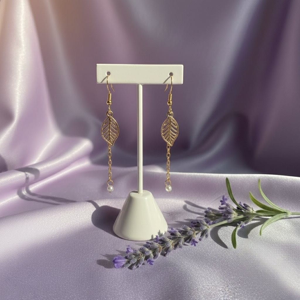 The Zephyr Leaf Earrings